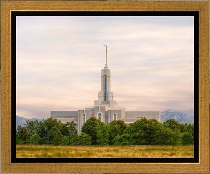 Mt. Timpanogos Utah Temple A Celestial House Gallery Wrap