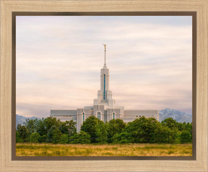 Mt. Timpanogos Utah Temple A Celestial House Gallery Wrap