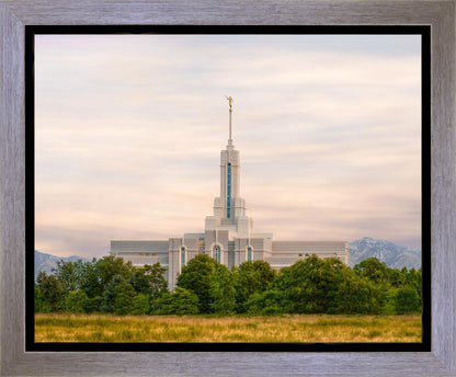 Mt. Timpanogos Utah Temple A Celestial House Gallery Wrap