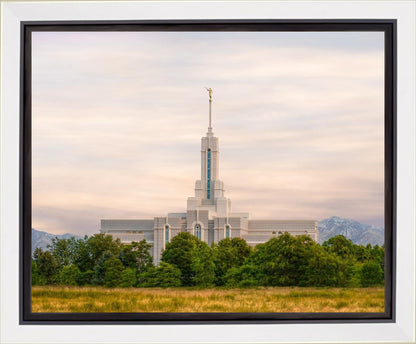 Mt. Timpanogos Utah Temple A Celestial House Gallery Wrap