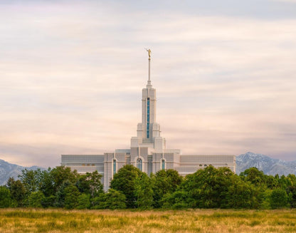 Mt. Timpanogos Utah Temple A Celestial House Gallery Wrap