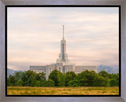 Mt. Timpanogos Utah Temple A Celestial House Gallery Wrap