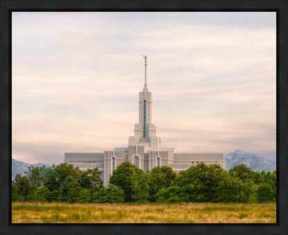 Mt. Timpanogos Utah Temple A Celestial House Gallery Wrap