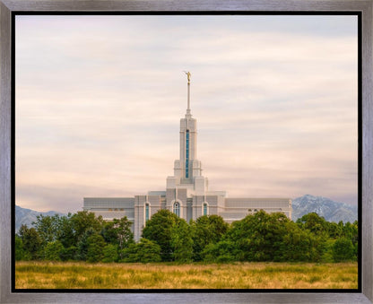 Mt. Timpanogos Utah Temple A Celestial House Gallery Wrap