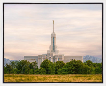 Mt. Timpanogos Utah Temple A Celestial House Gallery Wrap