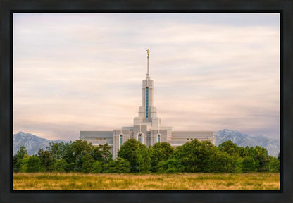 Mt. Timpanogos Utah Temple A Celestial House Gallery Wrap