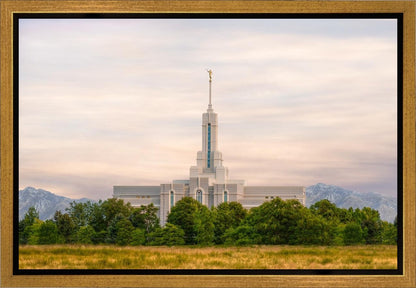 Mt. Timpanogos Utah Temple A Celestial House Gallery Wrap