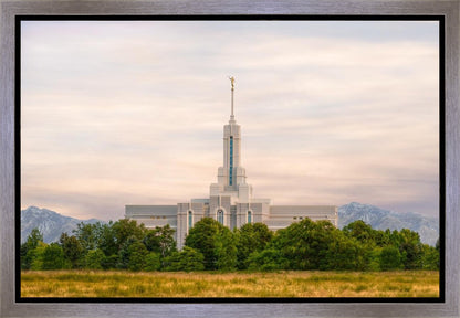 Mt. Timpanogos Utah Temple A Celestial House Gallery Wrap