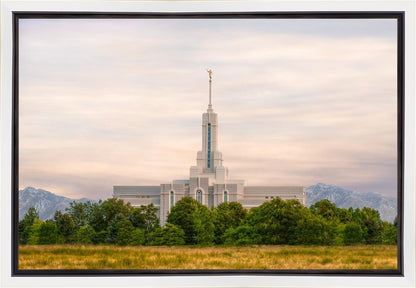 Mt. Timpanogos Utah Temple A Celestial House Gallery Wrap
