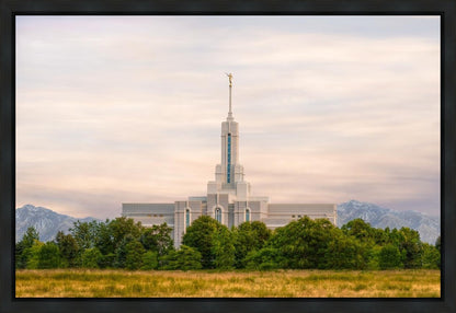Mt. Timpanogos Utah Temple A Celestial House Gallery Wrap