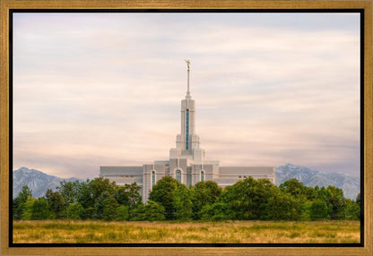 Mt. Timpanogos Utah Temple A Celestial House Gallery Wrap