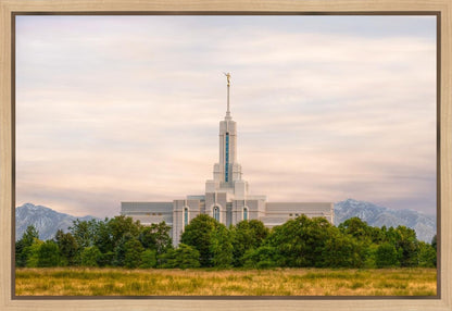 Mt. Timpanogos Utah Temple A Celestial House Gallery Wrap