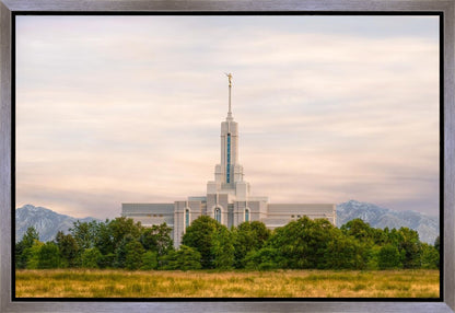 Mt. Timpanogos Utah Temple A Celestial House Gallery Wrap