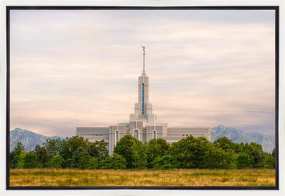 Mt. Timpanogos Utah Temple A Celestial House Gallery Wrap