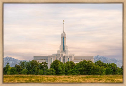 Mt. Timpanogos Utah Temple A Celestial House Gallery Wrap