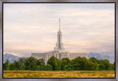 Mt. Timpanogos Utah Temple A Celestial House Gallery Wrap
