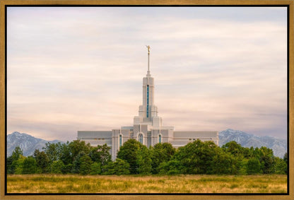 Mt. Timpanogos Utah Temple A Celestial House Gallery Wrap