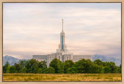 Mt. Timpanogos Utah Temple A Celestial House Gallery Wrap