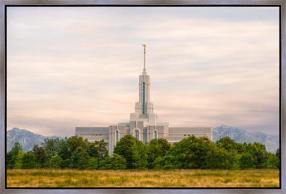 Mt. Timpanogos Utah Temple A Celestial House Gallery Wrap