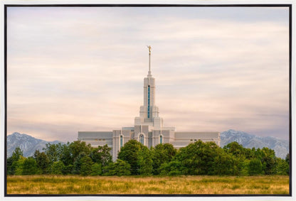 Mt. Timpanogos Utah Temple A Celestial House Gallery Wrap