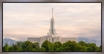 Mt. Timpanogos Utah Temple A Celestial House Gallery Wrap