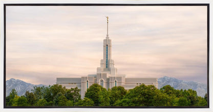 Mt. Timpanogos Utah Temple A Celestial House Gallery Wrap