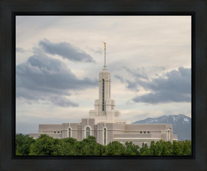 Mt. Timpanogos Utah Temple A Temple of Prayer Gallery Wrap