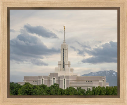 Mt. Timpanogos Utah Temple A Temple of Prayer Gallery Wrap