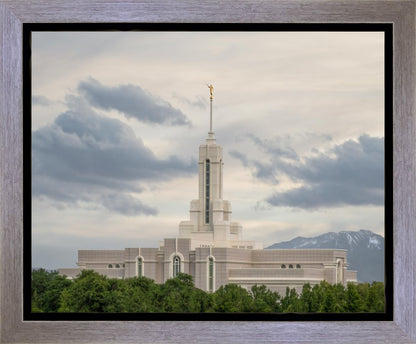 Mt. Timpanogos Utah Temple A Temple of Prayer Gallery Wrap