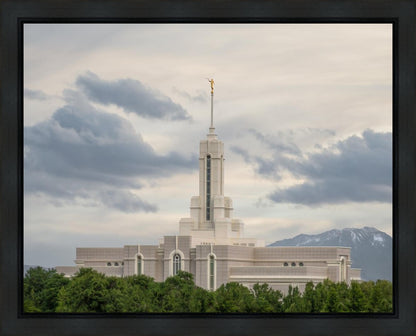 Mt. Timpanogos Utah Temple A Temple of Prayer Gallery Wrap