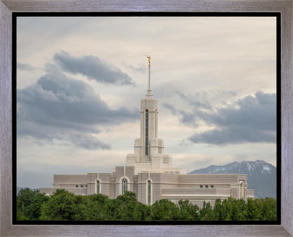 Mt. Timpanogos Utah Temple A Temple of Prayer Gallery Wrap