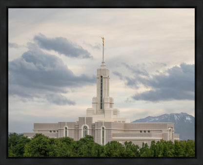 Mt. Timpanogos Utah Temple A Temple of Prayer Gallery Wrap