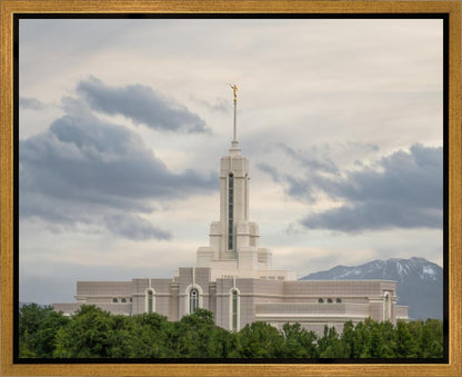 Mt. Timpanogos Utah Temple A Temple of Prayer Gallery Wrap