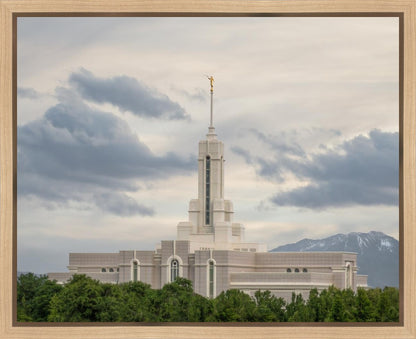 Mt. Timpanogos Utah Temple A Temple of Prayer Gallery Wrap