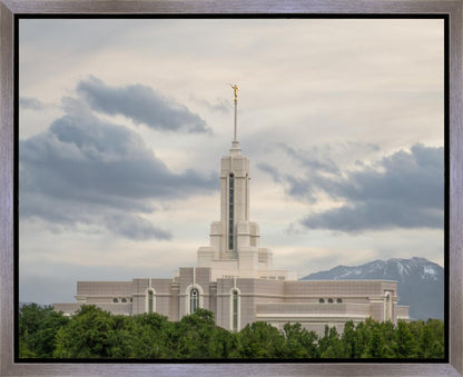 Mt. Timpanogos Utah Temple A Temple of Prayer Gallery Wrap