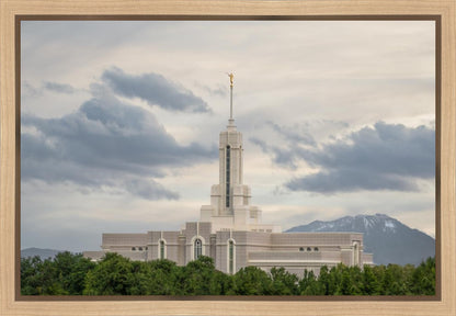 Mt. Timpanogos Utah Temple A Temple of Prayer Gallery Wrap