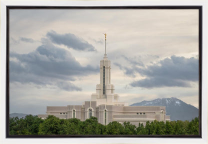 Mt. Timpanogos Utah Temple A Temple of Prayer Gallery Wrap