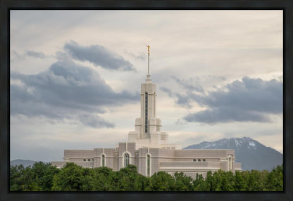 Mt. Timpanogos Utah Temple A Temple of Prayer Gallery Wrap