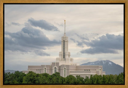Mt. Timpanogos Utah Temple A Temple of Prayer Gallery Wrap