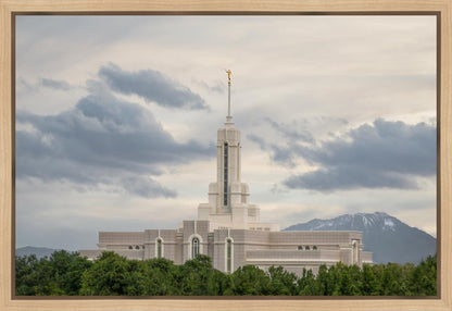 Mt. Timpanogos Utah Temple A Temple of Prayer Gallery Wrap