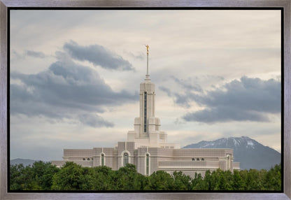 Mt. Timpanogos Utah Temple A Temple of Prayer Gallery Wrap