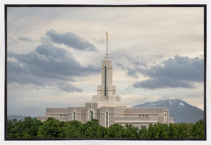 Mt. Timpanogos Utah Temple A Temple of Prayer Gallery Wrap