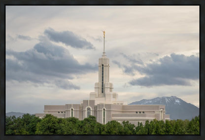 Mt. Timpanogos Utah Temple A Temple of Prayer Gallery Wrap