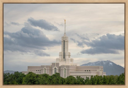 Mt. Timpanogos Utah Temple A Temple of Prayer Gallery Wrap