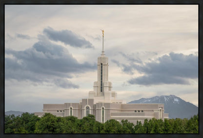 Mt. Timpanogos Utah Temple A Temple of Prayer Gallery Wrap