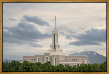 Mt. Timpanogos Utah Temple A Temple of Prayer Gallery Wrap