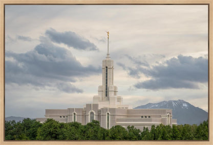 Mt. Timpanogos Utah Temple A Temple of Prayer Gallery Wrap