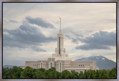 Mt. Timpanogos Utah Temple A Temple of Prayer Gallery Wrap