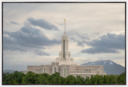 Mt. Timpanogos Utah Temple A Temple of Prayer Gallery Wrap