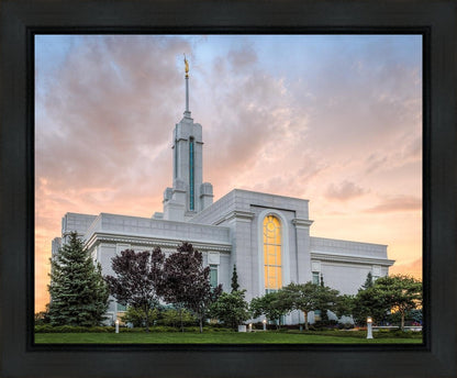 Mt. Timpanogos Utah Temple House of Light Gallery Wrap